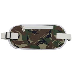 Camouflage Pattern Fabric Rounded Waist Pouch