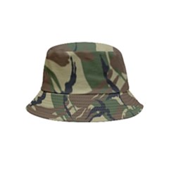 Camouflage Pattern Fabric Bucket Hat (Kids)