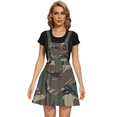 Camouflage Pattern Fabric Apron Dress