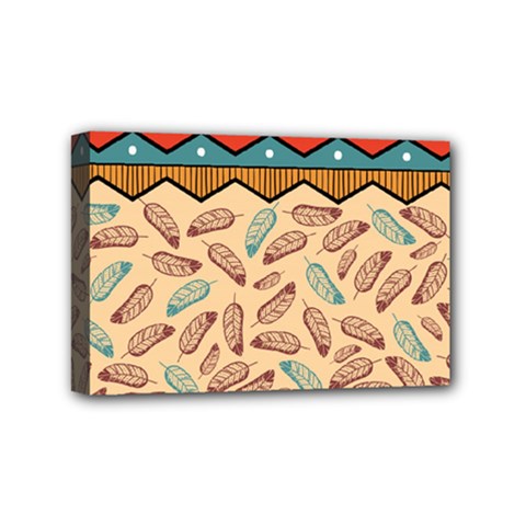 Ethnic-tribal-pattern-background Mini Canvas 6  X 4  (stretched)