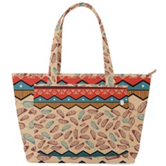 Ethnic-tribal-pattern-background Back Pocket Shoulder Bag  by Apen