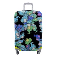 Chromatic Creatures Dance Wacky Pattern Luggage Cover (small) by dflcprintsclothing