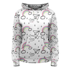 Cute Art Print Pattern Women s Pullover Hoodie