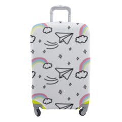 Cute Art Print Pattern Luggage Cover (small)