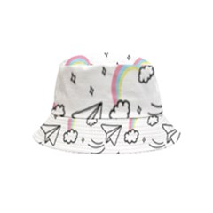 Cute Art Print Pattern Bucket Hat (Kids)