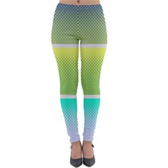 Pattern Banner Background Dot Set Lightweight Velour Leggings