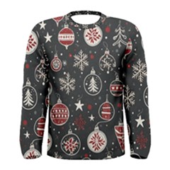 Christmas Decoration Winter Xmas Men s Long Sleeve T-shirt