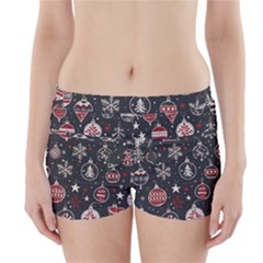 Christmas Decoration Winter Xmas Boyleg Bikini Wrap Bottoms by Ravend