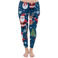 Christmas Decoration Classic Winter Leggings by Ravend