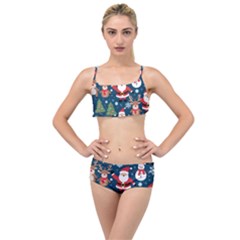 Christmas Decoration Layered Top Bikini Set