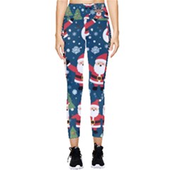 Christmas Decoration Pocket Leggings  by Ravend