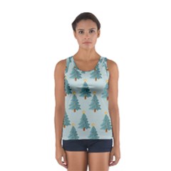 Christmas Trees Time Sport Tank Top 