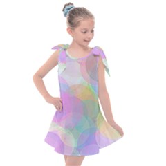 Abstract Background Texture Kids  Tie Up Tunic Dress