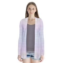 Seamless Background Abstract Vector Drape Collar Cardigan