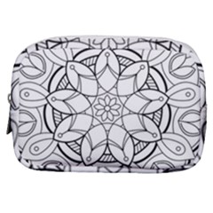 Mandala Drawing Dyes Page Make Up Pouch (small)