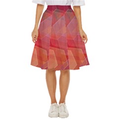 Abstract Background Texture Pattern Classic Short Skirt