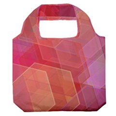 Abstract Background Texture Pattern Premium Foldable Grocery Recycle Bag