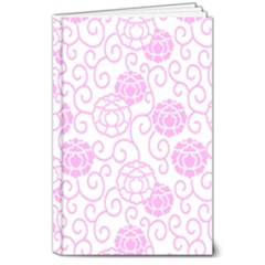 Peony Asia Spring Flowers Natural 8  X 10  Hardcover Notebook