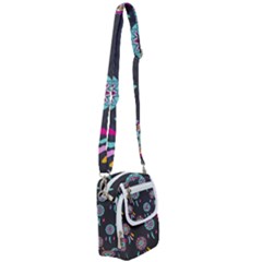 Dreamcatcher Seamless American Shoulder Strap Belt Bag by Ravend