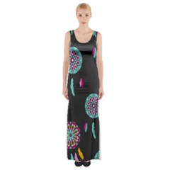 Dreamcatcher Seamless American Thigh Split Maxi Dress by Ravend