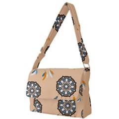 Dreamcatcher Pattern Pen Background Full Print Messenger Bag (s)