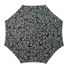 Flames Fire Pattern Digital Art Golf Umbrellas