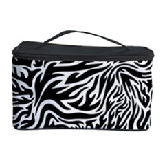 Flames Fire Pattern Digital Art Cosmetic Storage Case