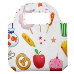 Summer Fair Food Goldfish Premium Foldable Grocery Recycle Bag by Ravend