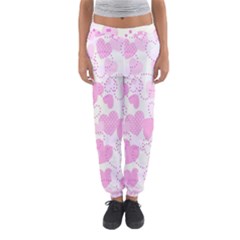 Valentine Background Hearts Bokeh Women s Jogger Sweatpants