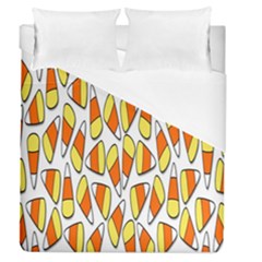 Candy Corn Halloween Candy Candies Duvet Cover (queen Size)