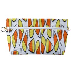 Candy Corn Halloween Candy Candies Handbag Organizer by Ravend