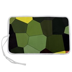 Mosaic Structure Background Tile Pen Storage Case (s)