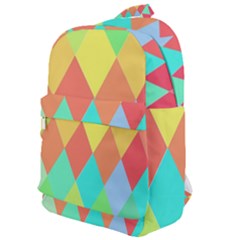 Low Poly Triangles Classic Backpack