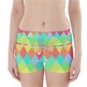 Low Poly Triangles Boyleg Bikini Wrap Bottoms View1