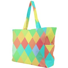 Low Poly Triangles Simple Shoulder Bag by Ravend