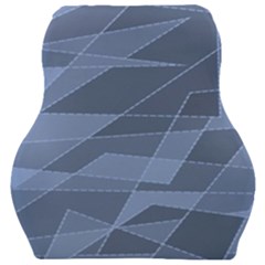 Lines Shapes Pattern Web Creative Car Seat Velour Cushion 