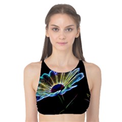 Flower Pattern Design Abstract Background Tank Bikini Top by Amaryn4rt