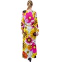 Flowers Blossom Bloom Nature Plant Maxi Chiffon Beach Wrap View2