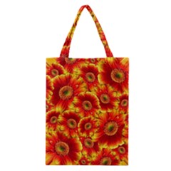 Gerbera Flowers Blossom Bloom Classic Tote Bag by Amaryn4rt