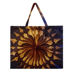 Light Star Lighting Lamp Zipper Large Tote Bag by Amaryn4rt