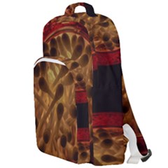 Light Picture Cotton Buds Double Compartment Backpack by Amaryn4rt