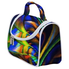 Light Texture Abstract Background Satchel Handbag by Amaryn4rt