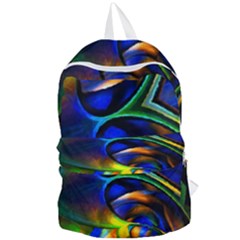 Light Texture Abstract Background Foldable Lightweight Backpack by Amaryn4rt