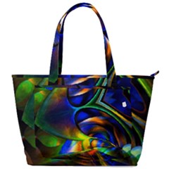 Light Texture Abstract Background Back Pocket Shoulder Bag  by Amaryn4rt