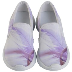 Ring Feather Marriage Pink Gold Kids Lightweight Slip Ons by Amaryn4rt