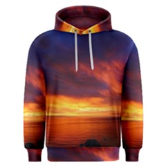 Sunset The Pacific Ocean Evening Men s Overhead Hoodie by Amaryn4rt