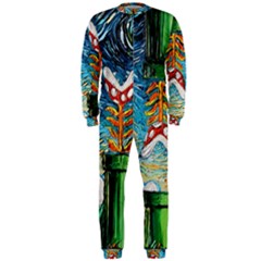 Cartoon Game Games Starry Night Doctor Who Van Gogh Parody Onepiece Jumpsuit (men) by Modalart