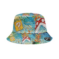 Cartoon Game Games Starry Night Doctor Who Van Gogh Parody Inside Out Bucket Hat by Modalart
