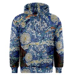 Mosaic Art Vincent Van Gogh Starry Night Men s Core Hoodie by Modalart