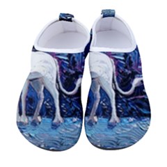 Unicorn Starry Night Print Van Gogh Men s Sock-style Water Shoes by Modalart